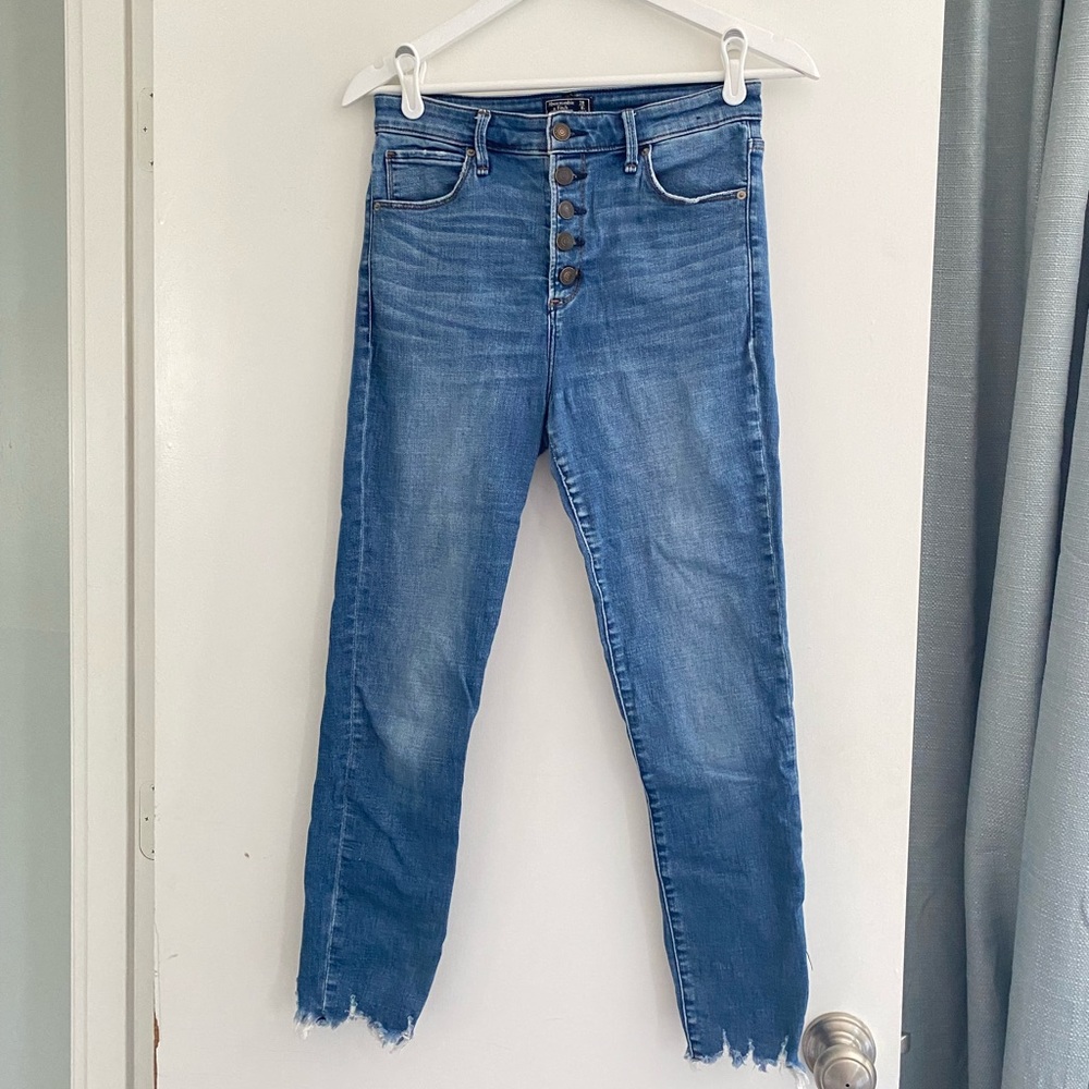 Abercrombie & Fitch Simone High Rise Ankle Jeans 29/8